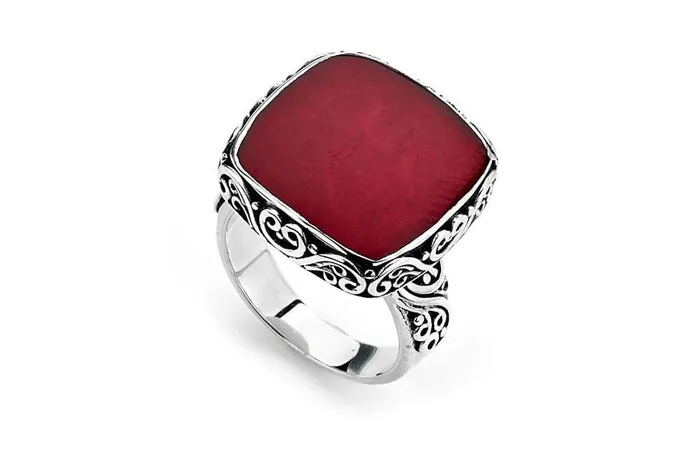 Samuel B Rings Wander Ring Coral