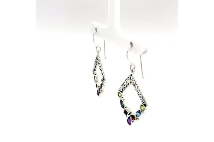 Samuel B Riviera Filigree Earrings Multi Earrings