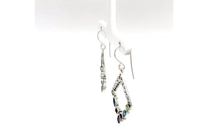 Samuel B Riviera Filigree Earrings Multi Earrings