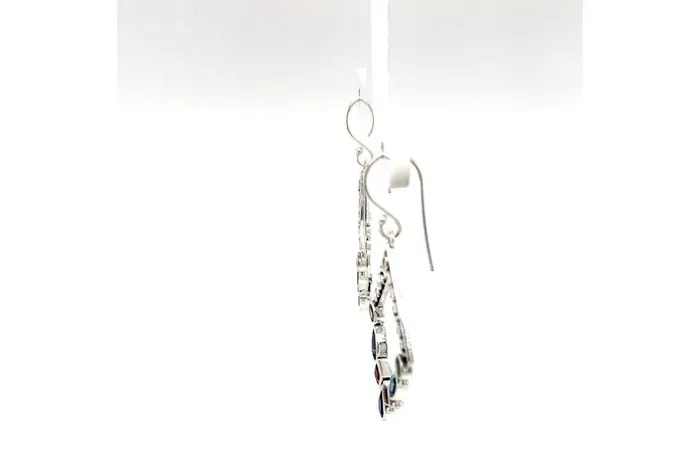 Samuel B Riviera Filigree Earrings Multi Earrings