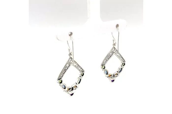 Samuel B Riviera Filigree Earrings Multi Earrings