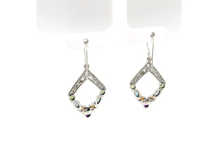 Samuel B Riviera Filigree Earrings Multi Earrings