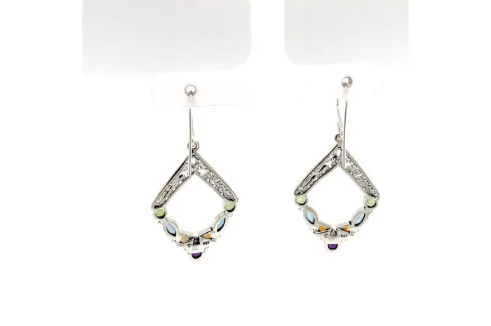 Samuel B Riviera Filigree Earrings Multi Earrings