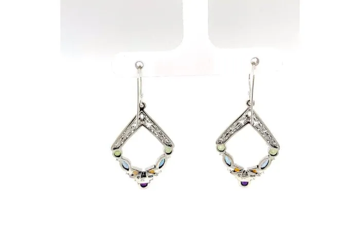 Samuel B Riviera Filigree Earrings Multi Earrings