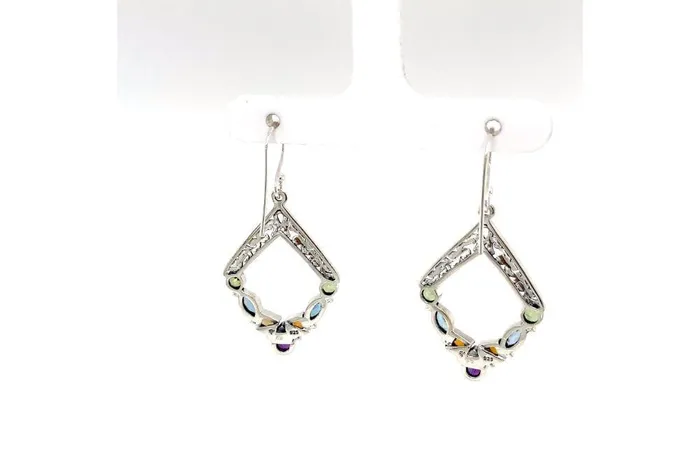 Samuel B Riviera Filigree Earrings Multi Earrings