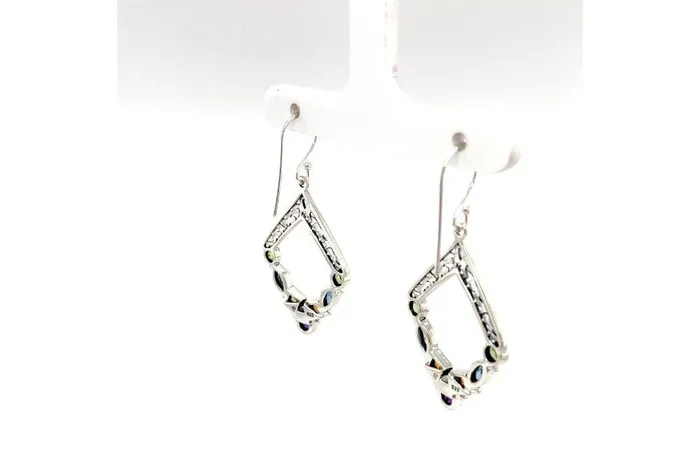 Samuel B Riviera Filigree Earrings Multi Earrings