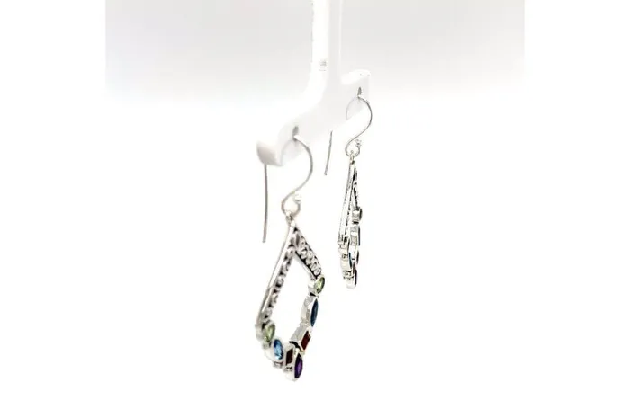 Samuel B Riviera Filigree Earrings Multi Earrings