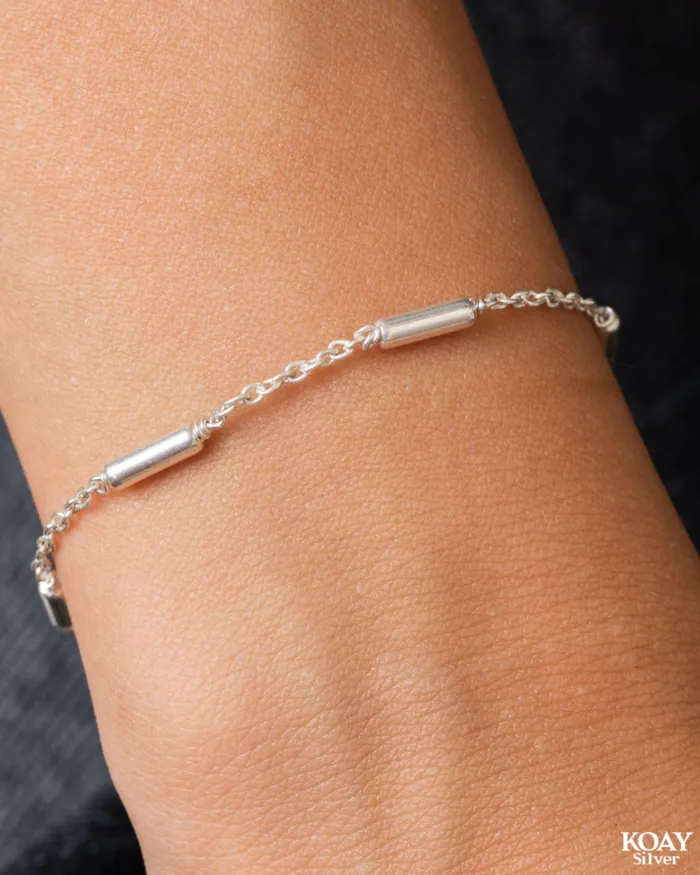 Small TS Bracelet KOAY Silver Store Bracelets