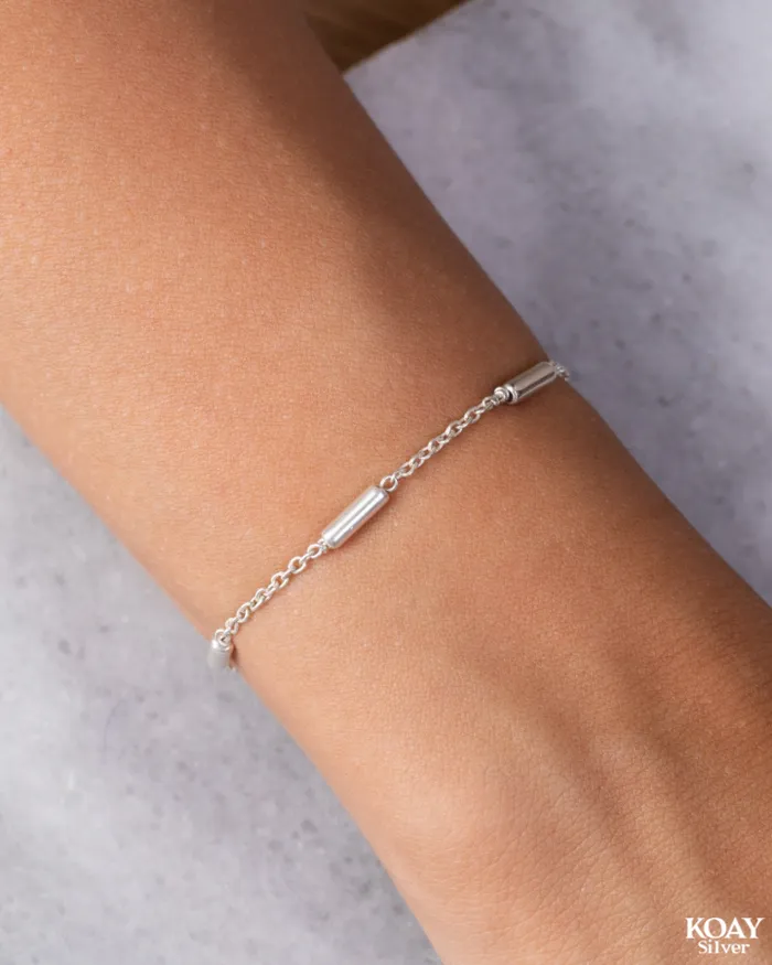 Small TS Bracelet KOAY Silver Store Bracelets