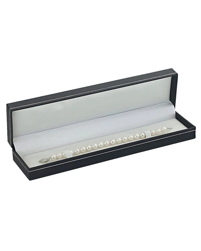 SPT Bracelets 6570mm White Freshwater Pearl Bracelet AAAA Quality
