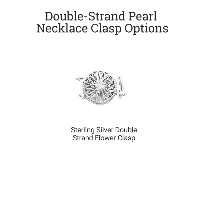 SPT Necklaces 6570mm White Freshwater Pearl Double Strand Necklace for Men SPT Necklaces 6570mm White Freshwater Pearl Double Strand Necklace for Men