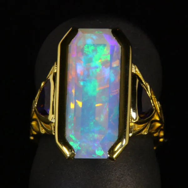 Tantalizing Opal Ring Designed By Christopher Michael 713 Carat vendorunknown Rings Tantalizing Opal Ring Designed By Christopher Michael 713 Carat vendorunknown Rings