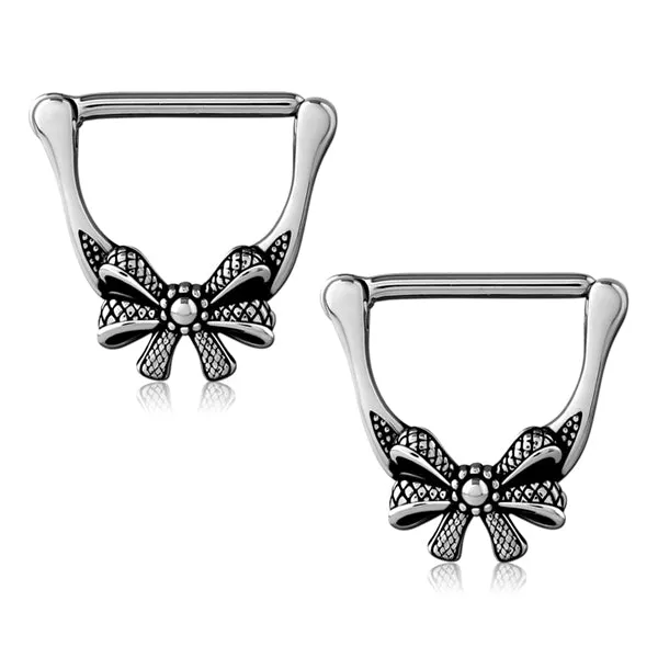 Tulsa Body Jewelry Ribbon Stainless Nipple Clickers Bracelets