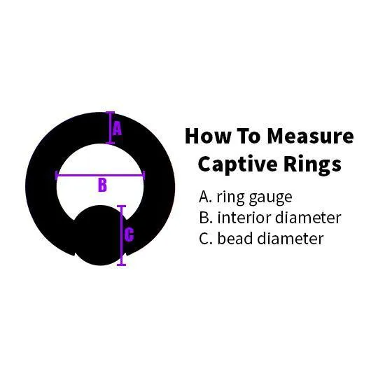 Tulsa Body Jewelry Rings 18g Rainbow Titanium Captive Bead Ring Tulsa Body Jewelry Rings 18g Rainbow Titanium Captive Bead Ring