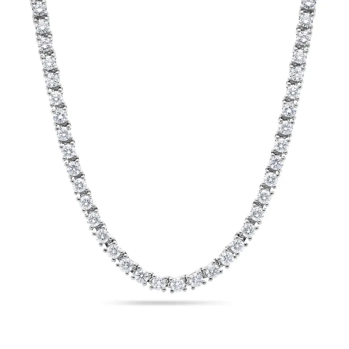 Vincent Diamond Tennis Necklace 25Point IF Co Necklaces
