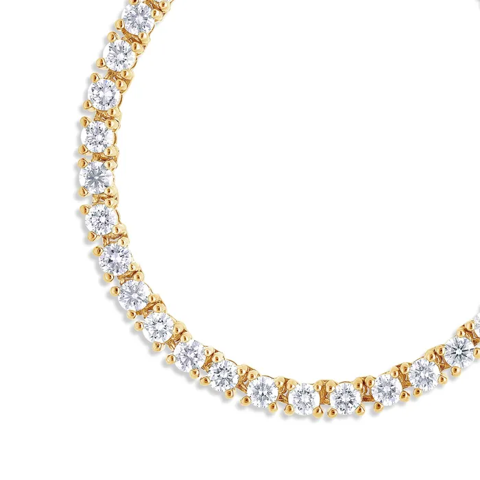 Vincent Diamond Tennis Necklace 25Point IF Co Necklaces