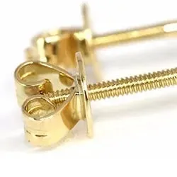 14k Yellow Gold Moissanite Stud Earrings Round 1ctw Luxus Moissanite Rings Jewelry Earrings