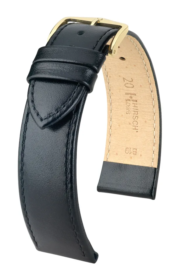 Bracelets HIRSCH NQR HIRSCH OSIRIS Box Leather Watch Bracelet 034 75 NQ