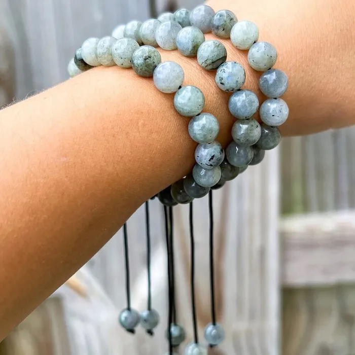 Bracelets Magic Crystals Labradorite Bead Adjustable Bracelet