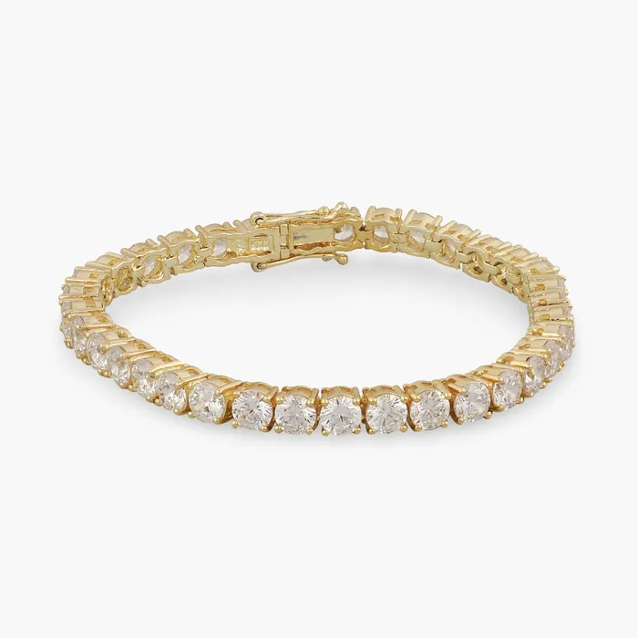 Bracelets SILVER Lyric CZ Silver Tennis Bracelet