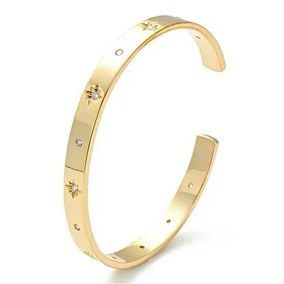 Bracelets Star Studded Cuff Bracelet Reluxe Vintage