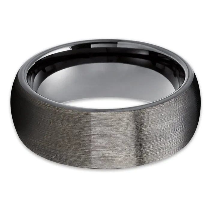Clean Casting Jewelry Rings Gunmetal Wedding Ring Black Tungsten Ring Tungsten Carbide ring Wedding Band