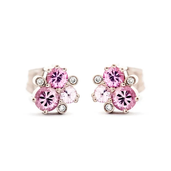 Earrings Design Jussi Louesalmi Keto Meadow earrings Pink 33