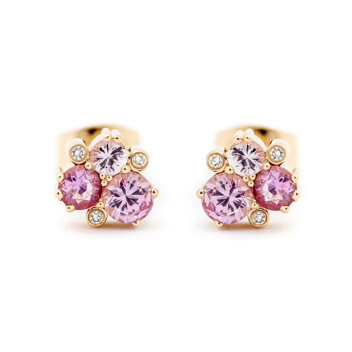 Earrings Design Jussi Louesalmi Keto Meadow earrings Pink 33