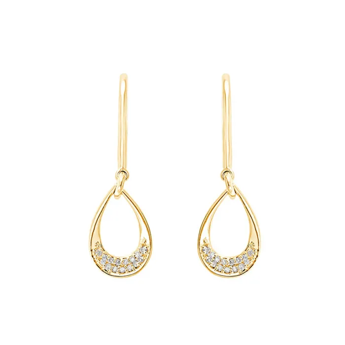 Earrings Gems One 10k Yellow Gold Diamond Earrings 011CTW