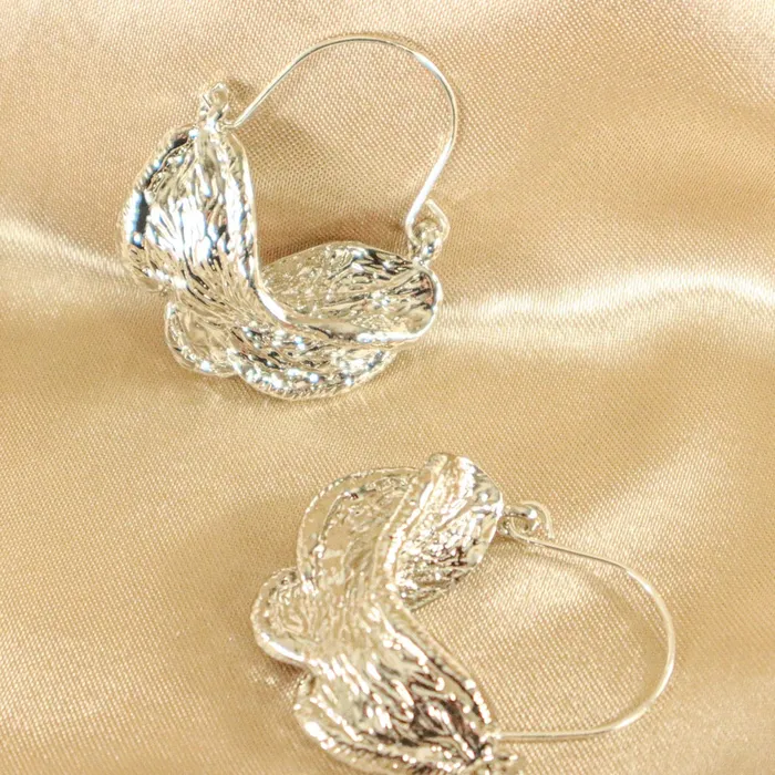 Earrings Omolola Jewellery Zazzau Fulani Silver Hoop Earrings