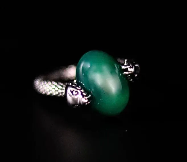 Fashion Jewelry by Yordy Rings Silver Snake Bite Ring