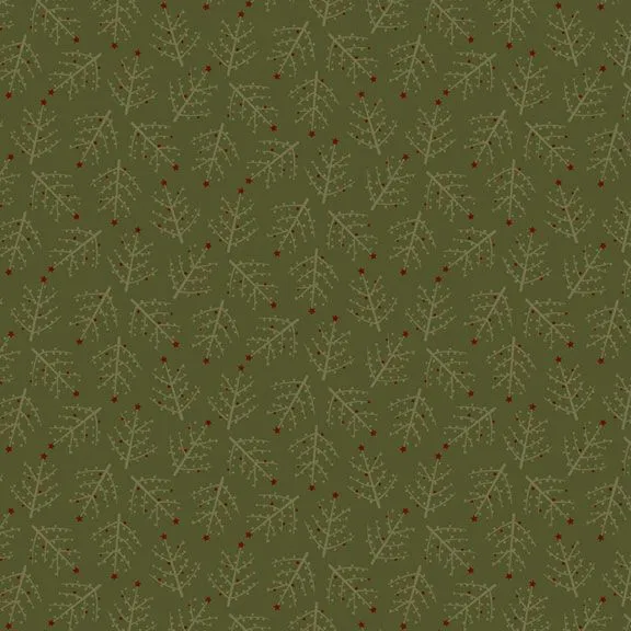 Feather TreeGreenMarcus FabricsTree FarmPam Buda Marcus Fabrics Necklaces