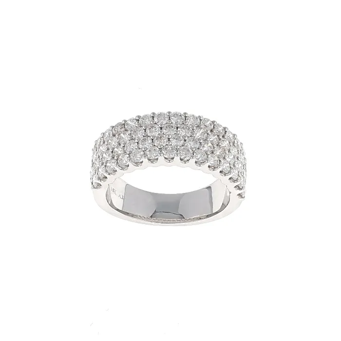 Four Row Diamond Fashion Ring Shop IDC estore Rings