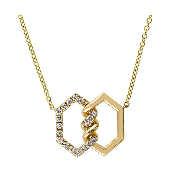 Gems One 14Kt Yellow Gold Diamond 15Ctw Pendant PreStyled Sets