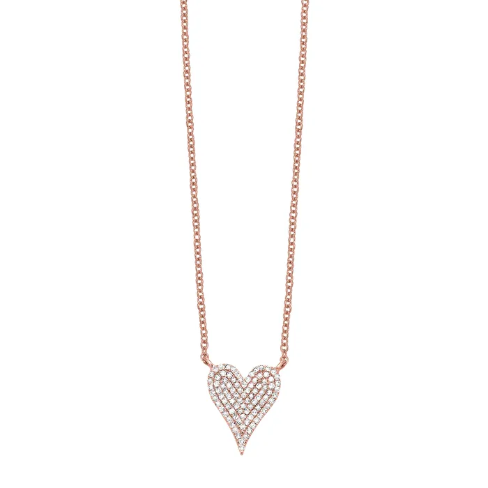 Gems One Necklaces Rose Gold Heart Pendant