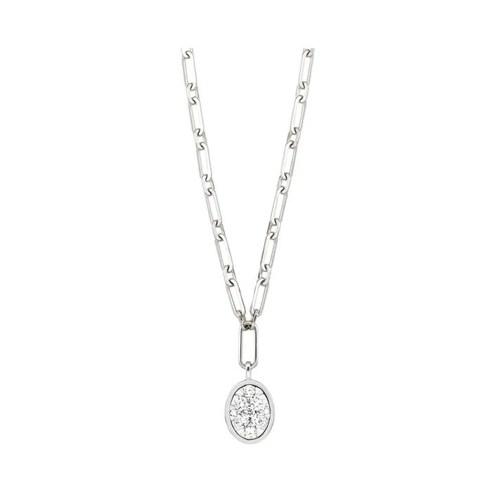 Gems One PreStyled Sets 14K White or Yellow Gold Bezel Set Diamond Pendant 050CTW Gems One PreStyled Sets 14K White or Yellow Gold Bezel Set Diamond Pendant 050CTW