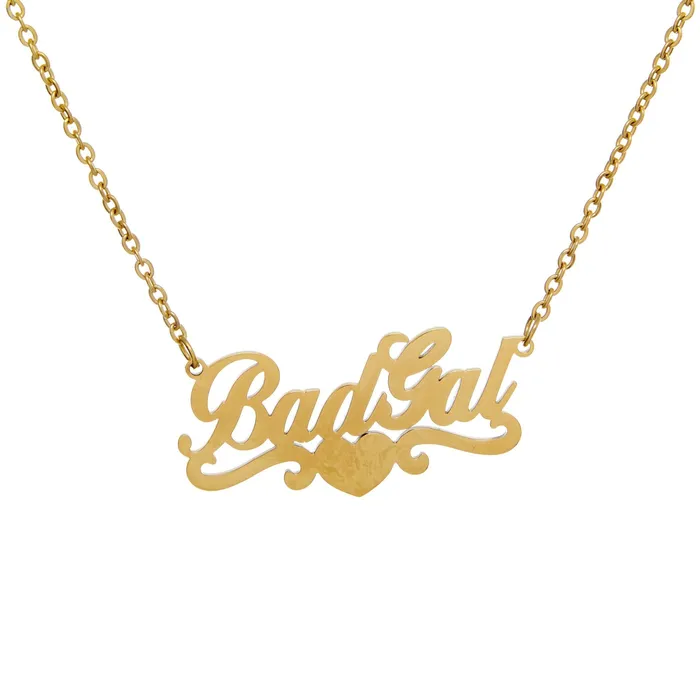 Heart Script Belly Chain VibeSzn Necklaces