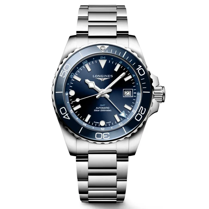 HydroConquest GMT 41mm Stainless Steel Ceramic Longines Bracelets