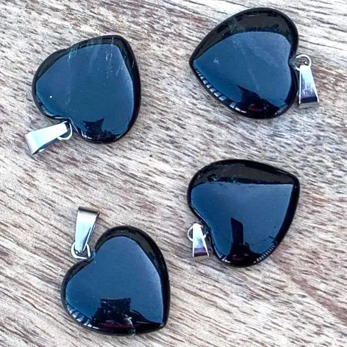 Magic Crystals Necklaces Black Agate Pendant Necklace