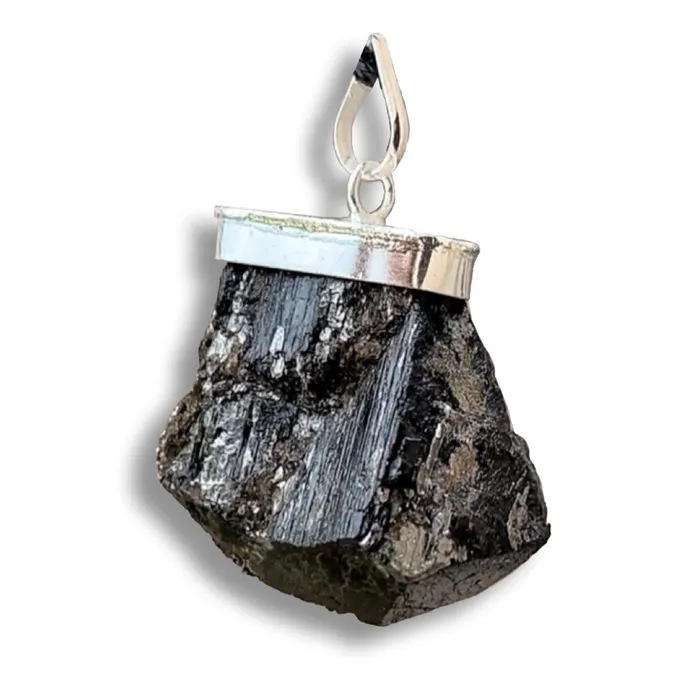 Magic Crystals Necklaces Black Tourmaline Raw Necklace