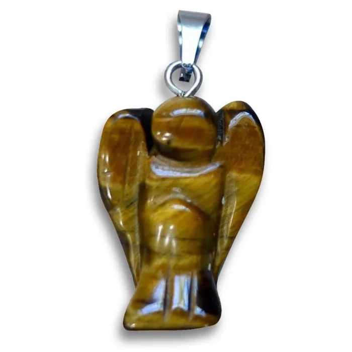 Magic Crystals Necklaces Crystal Guardian Angel Pendant Necklace