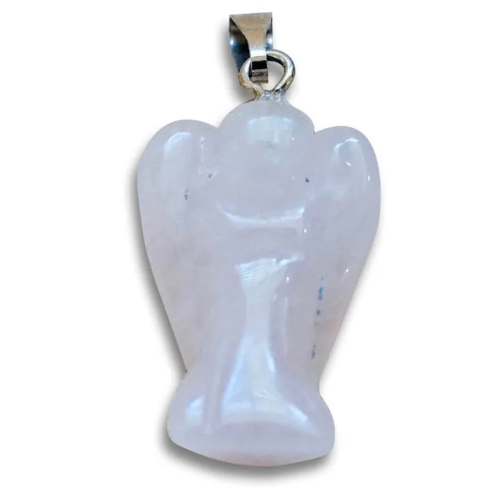 Magic Crystals Necklaces Crystal Guardian Angel Pendant Necklace
