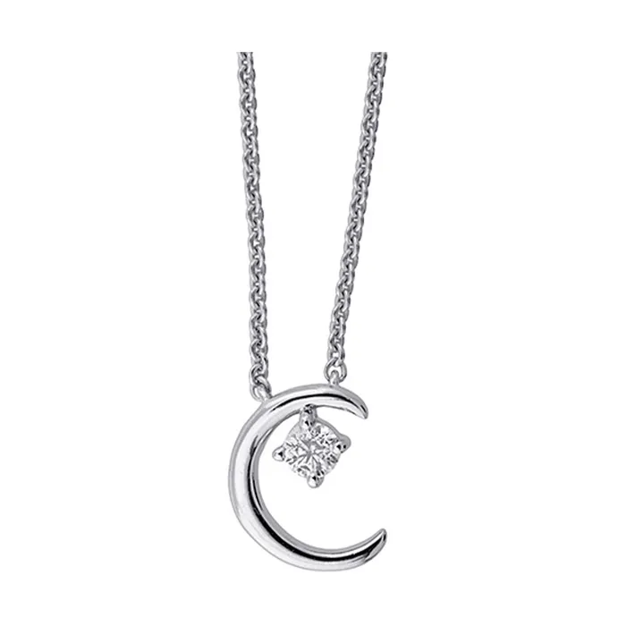 Necklaces Gems One 89 Facet Silver Diamond 110Ctw Pendant