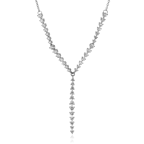 Necklaces International Diamond Center Simon G ln4064 Necklace in 18k Gold with Diamonds Necklaces International Diamond Center Simon G ln4064 Necklace in 18k Gold with Diamonds