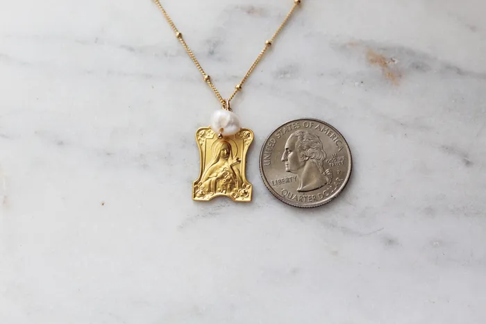 Necklaces Saint Therese Necklace TheLittleCatholic