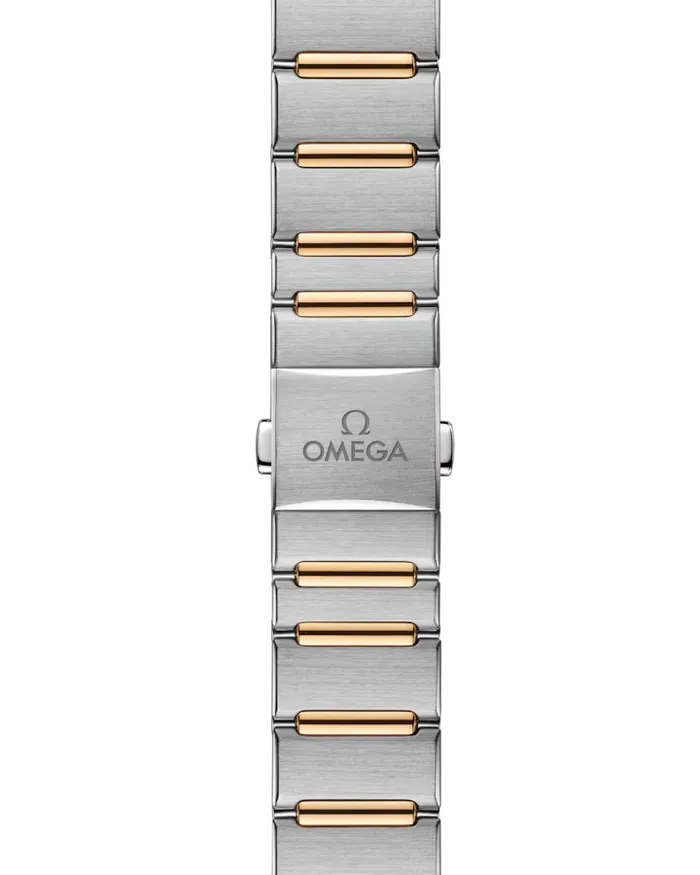 Omega Earrings Constellation Manhattan Meteorite Yellow Gold on Steel 29mm