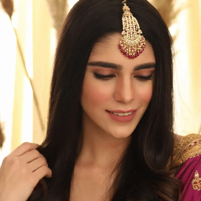 Pearl Classic Silver Jhoomar Maang Tikka SILVER Rings