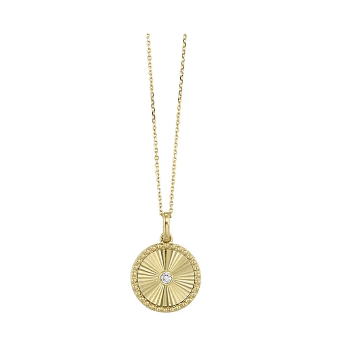 PreStyled Sets International Diamond Center 10Kt Yellow Gold Diamond 120Ctw Pendant PreStyled Sets International Diamond Center 10Kt Yellow Gold Diamond 120Ctw Pendant