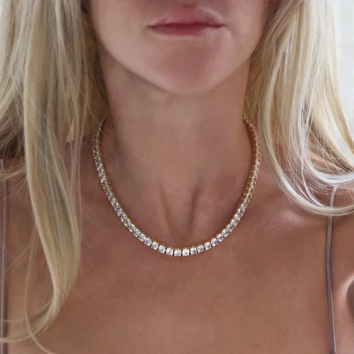 Reluxe Vintage Necklaces Luxe Tennis Necklace