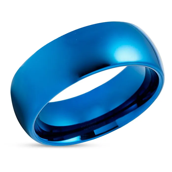 Rings Clean Casting Jewelry Blue Wedding Band Blue Tungsten Ring Tungsten Wedding Ring Blue Tungsten Band Rings Clean Casting Jewelry Blue Wedding Band Blue Tungsten Ring Tungsten Wedding Ring Blue Tungsten Band